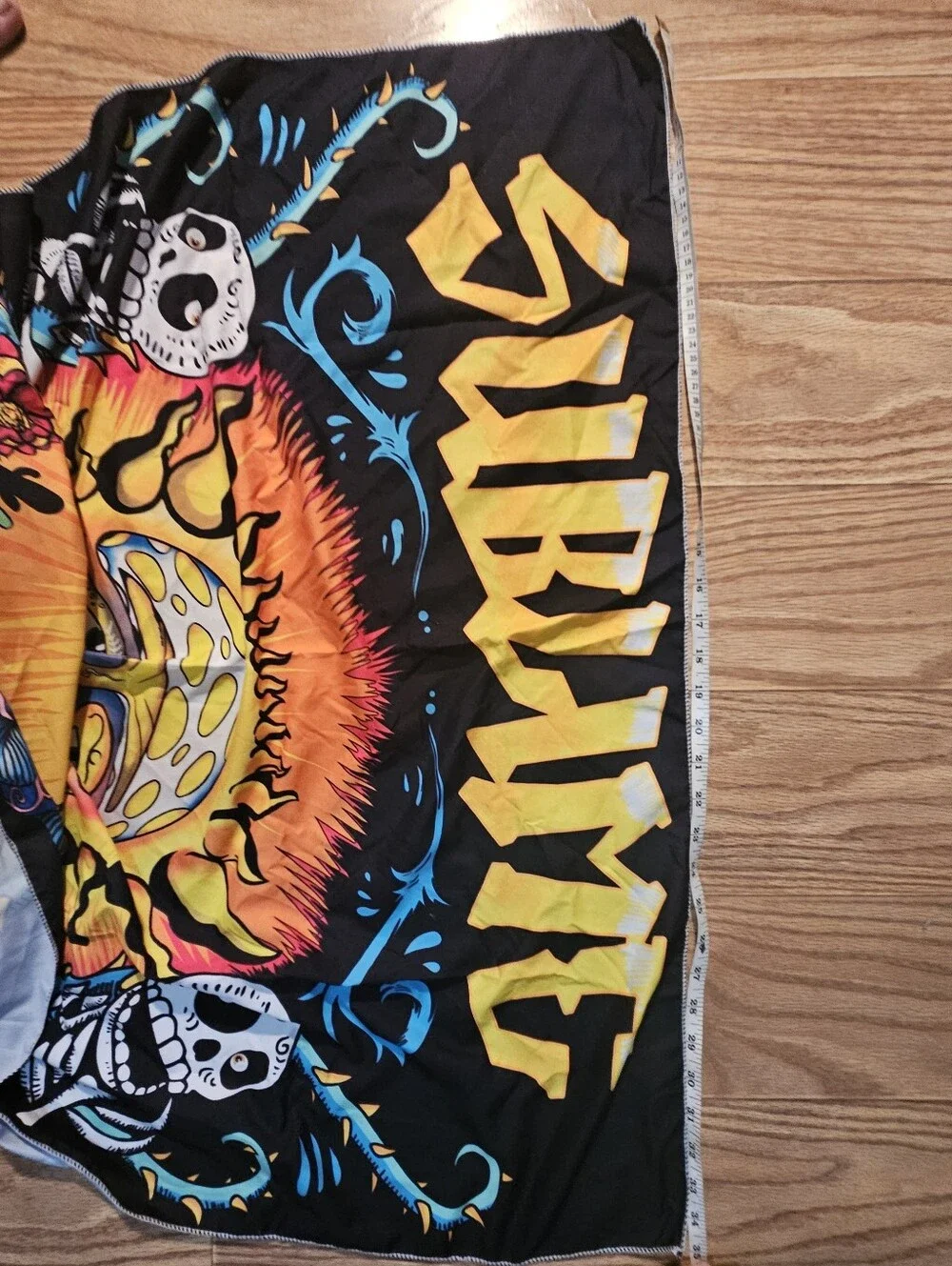 Sublime Poster Sun & Mushroom Psychedelic Wall Tapestry - Multicolor